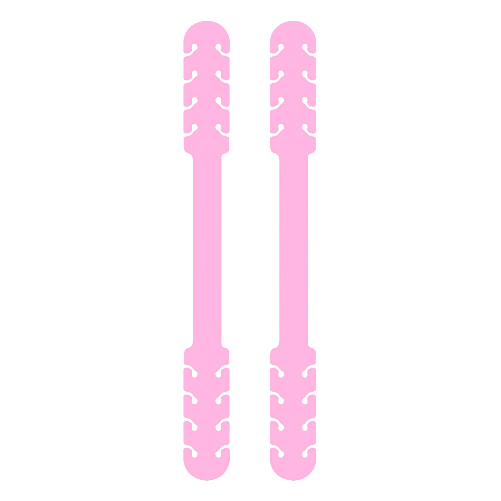 TBOC Salva orejas para Mascarillas Extensor Ajustable [Pack 2 Piezas] Correa Antideslizante Silicona Sujetar Cuello Salvaorejas: Rosa