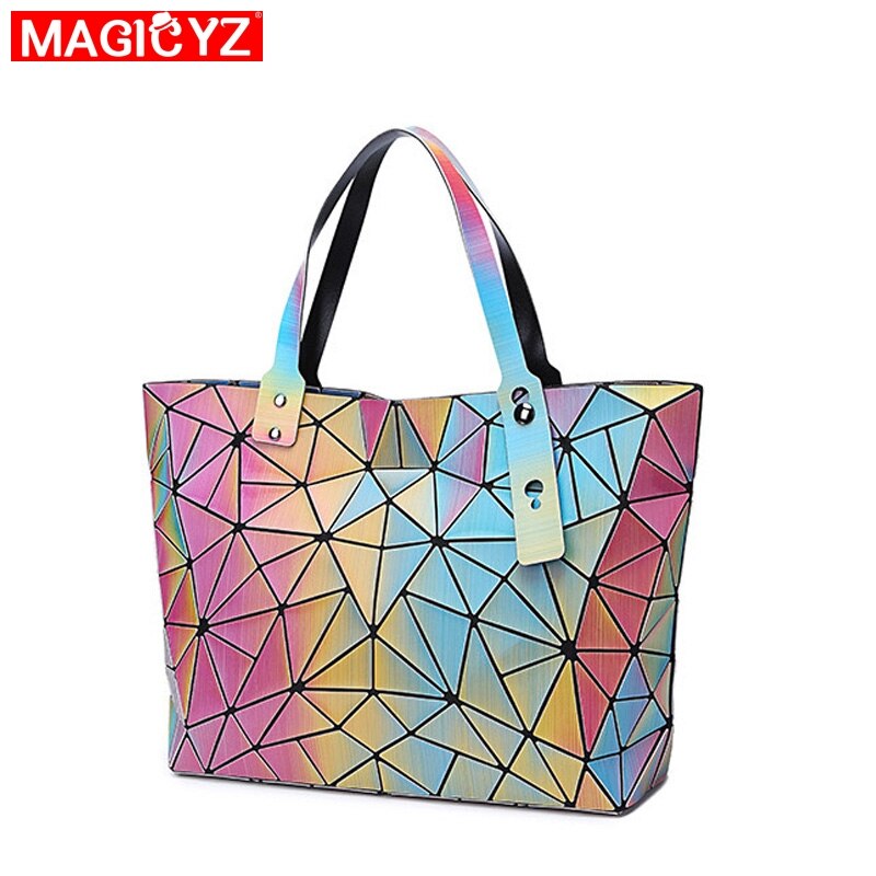 MAGICYZ frauen Schulter Tasche Weibliche beiläufige handtasche für Den Täglichen geometrische Totes Damen Handtasche bolsa feminina