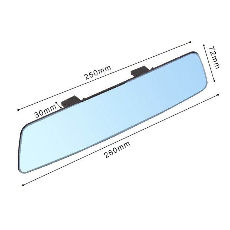 Anti-deslumbramiento espejo retrovisor del coche bebé espejo retrovisor ángulo panorámica 3000R amplia visión accesorios de Interior de coche