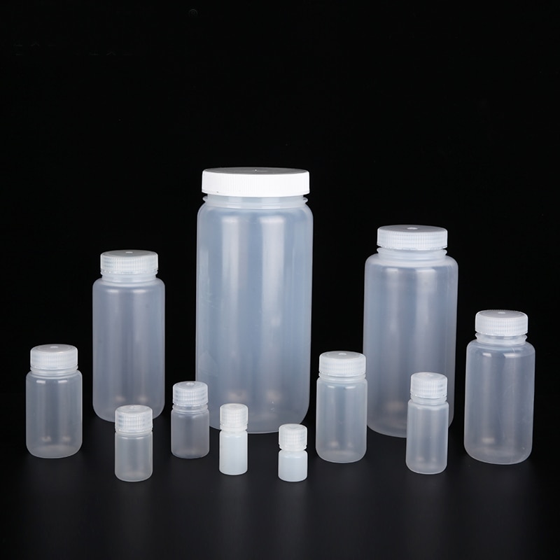 Translucence Kunststoff gläser Breiten Mund Labor Reagenz Flasche PP Wilden-mund Flasche Food Grade Polypropylen