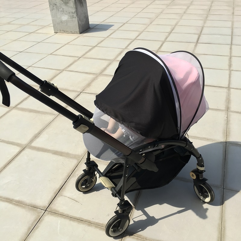 1:1 bugaboo bee barnvagnstillbehör myggnät bee 5 solskyddsfodral bee 3 solskydd