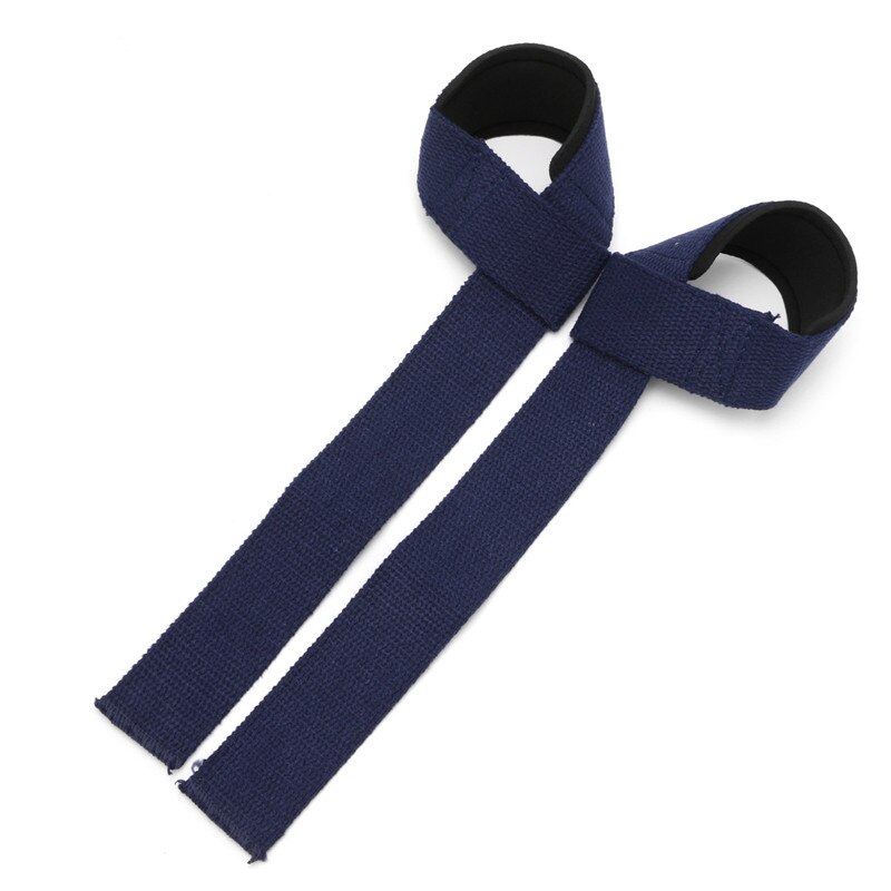 Pro Gym Training Weight Lifting Powerlifting Hand Wraps Wrist Strap Support L43E: Blue