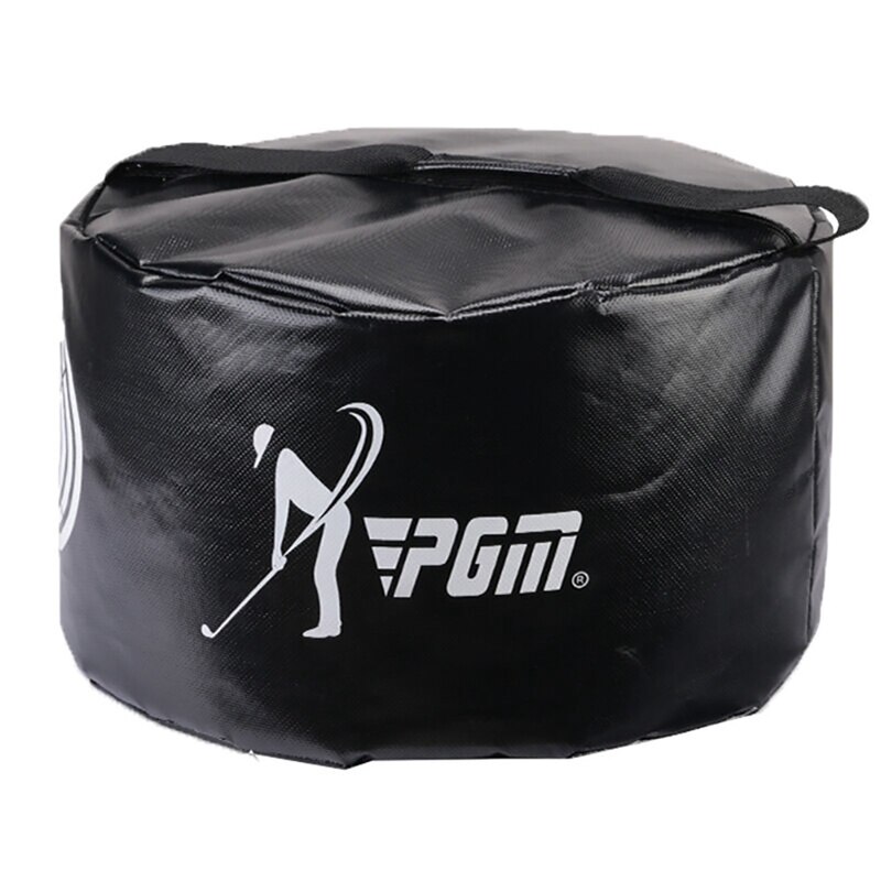 PGM Golf Impact Power Smash Bag Golf Swing Training Package Hitting Bag Swing Training Aids Waterproof Durable,Black: Default Title