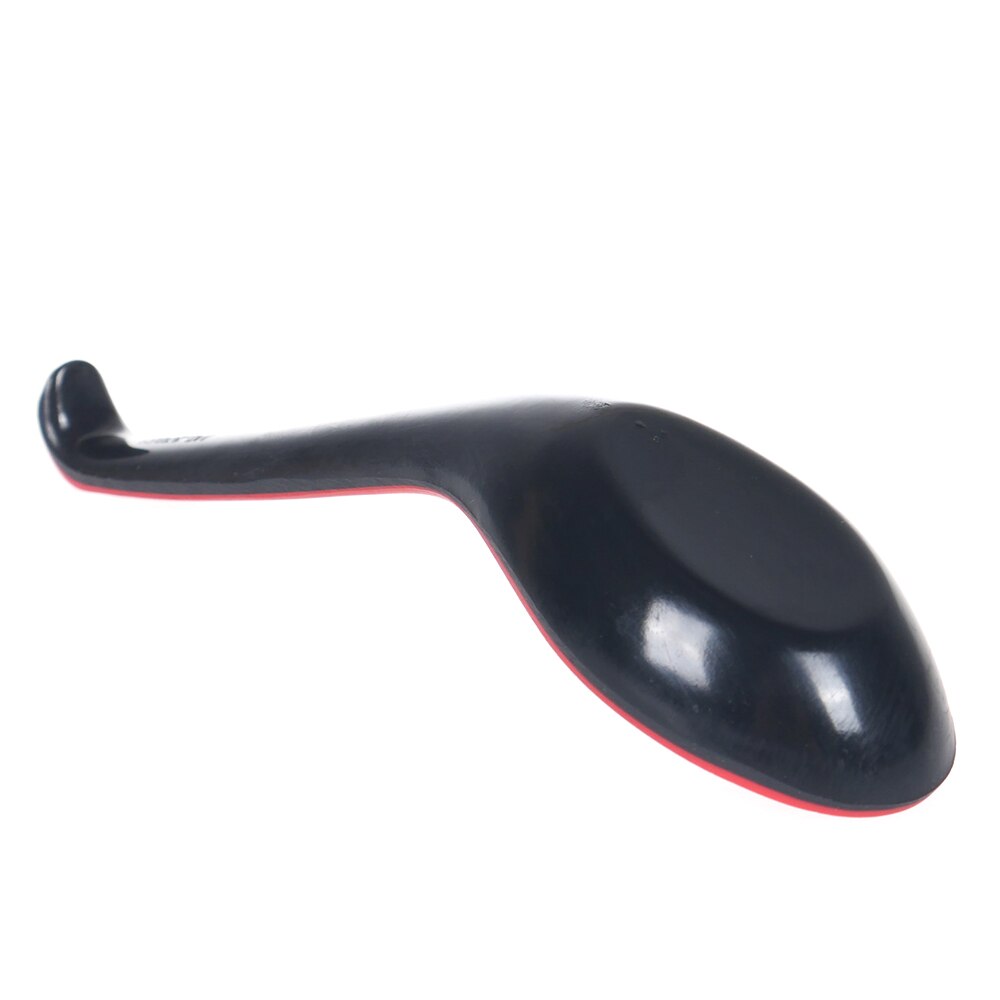 Cuchara roja y negra, vajilla para el hogar, recipiente de plástico japonés, cucharas de sopa para Avena, utensilios y accesorios de cocina, herramienta Bicolor