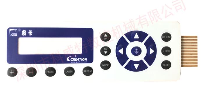 Botones de plotter de corte PCUT, máquina de corte CTN630, panel de operación, panel de CT-1200