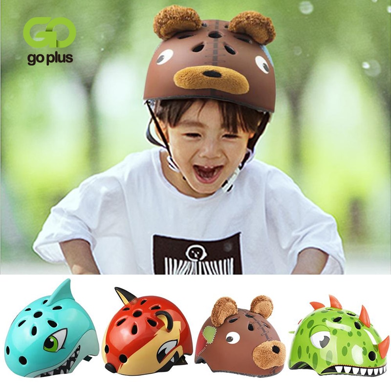 GOPLUS Kid Safety Bike Helmets High Density PC Cartoon Skating Child Cycling Riding Kids Bicycle Helmets Skiing Safety Helmet