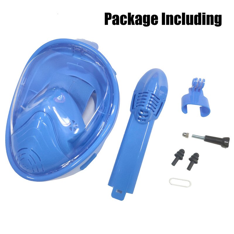 Dykmask barn för barn snorkel simträning helmask scuba utrustning mergulho för gopro kamera