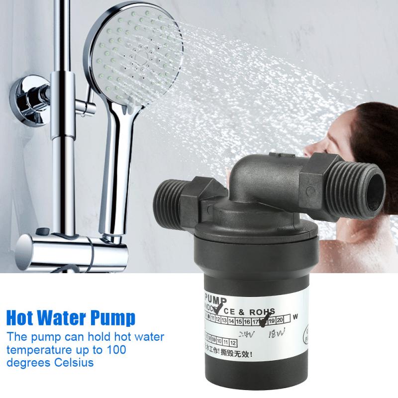 DC24V 18W Solar Pomp Warm Water Pomp Voor Zonneboiler Circulatie Techniek Water Circulatiepomp