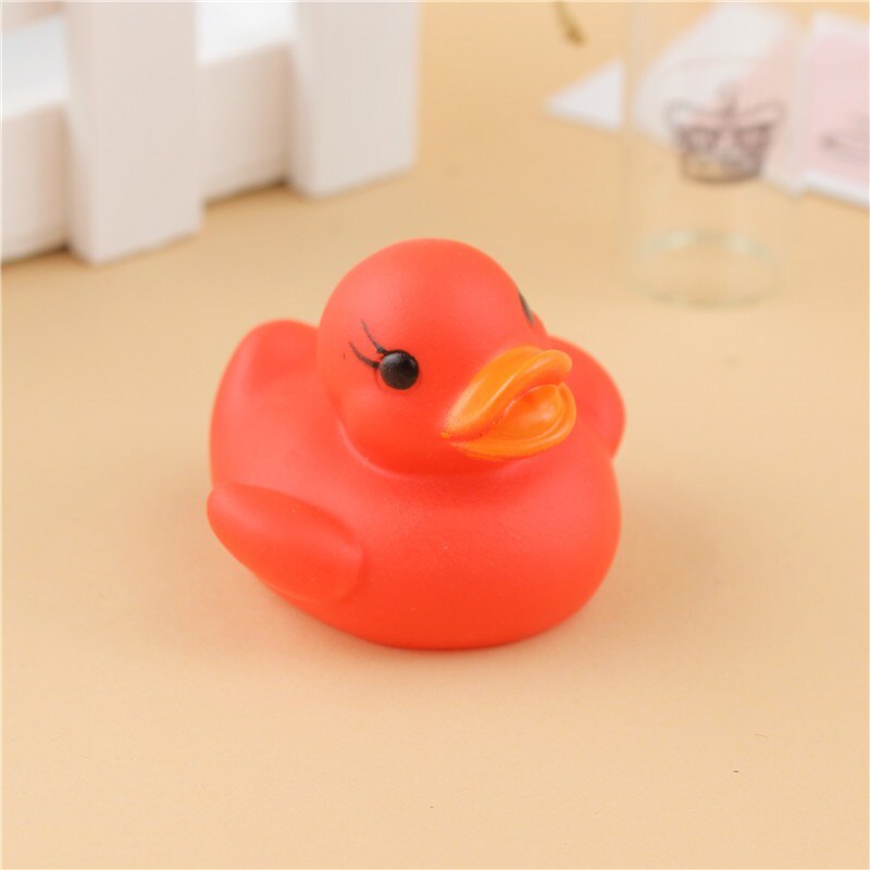 Jouets de bain en plastique bébé | Canard lumineux à détection d'eau, jouets flottants pour enfants, son grinçant pour enfants, canards de bain,: 2