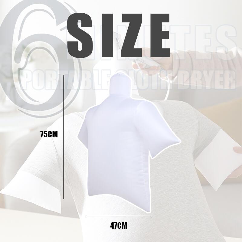 Dryer Drying Bag Traveling Portable Clothes Dryer Bag Fast Drying Folding Space Saving Down Jacket Quick-drying Bag: Top