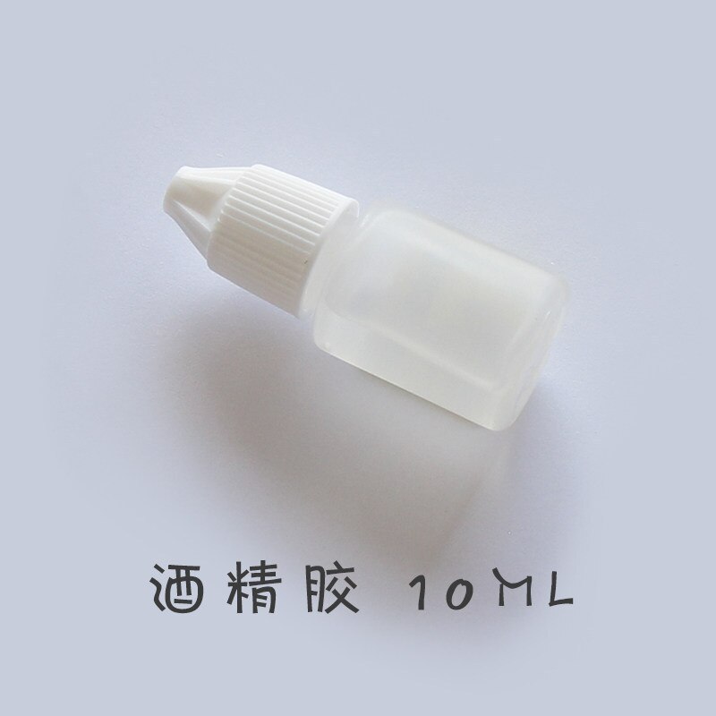 Mosaic Diy Special Glue High Viscosity Handmade Accessories Transparent Alcohol Glass Candle Holder Reinforced Glue: 10ML Alcohol glue