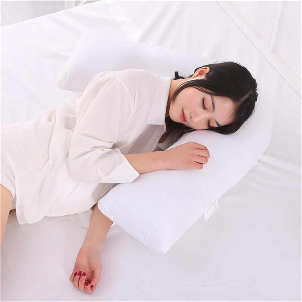 V-formede gravide kvinder pude side sovende knus pude talje beskyttelse blød sikker pude