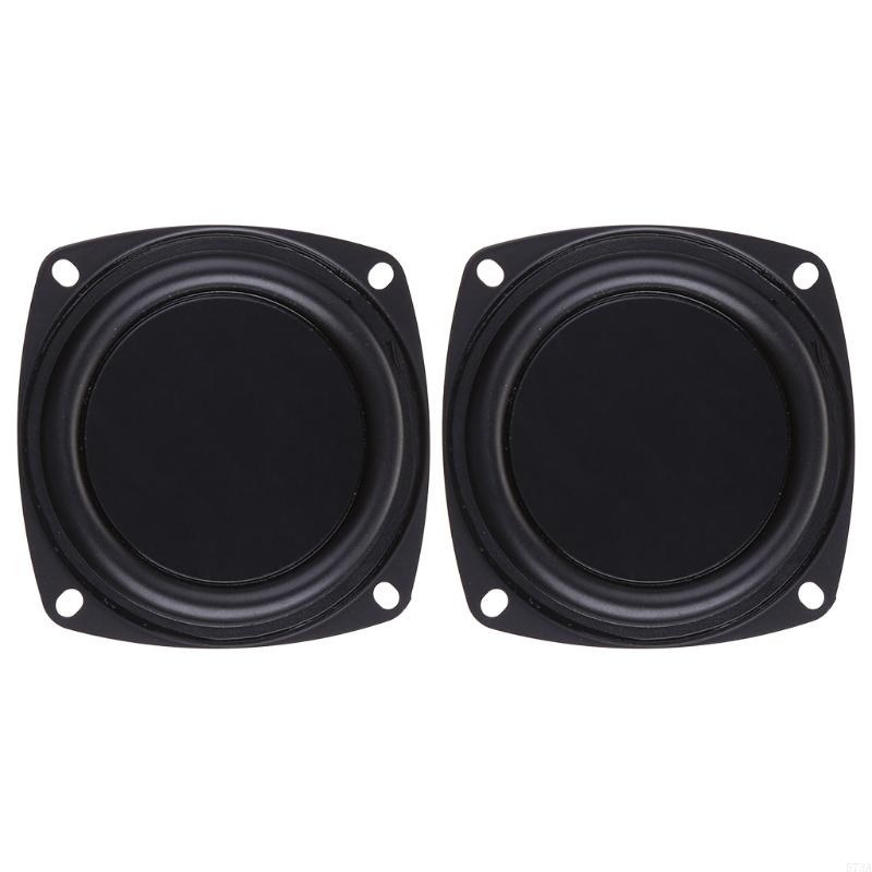 920L Speaker Bass Diaphragm Speaker Repair Parts Accessories DIY Home Theater 5 Inches Speaker Vibrating Plate Black