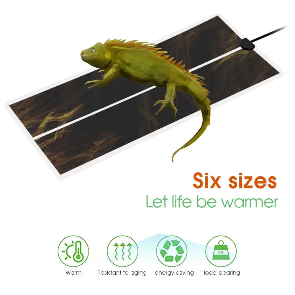 35w-5w Reptilien-Heizmatten-Thermostat-Heizkissen mit Temperatur regelung für wasserdichte Gewächshaus pflanzen im Innen garten
