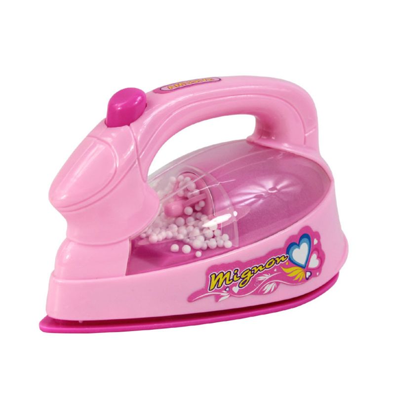 Kinderen Kid Jongen Meisje Mini Keuken Elektrisch Apparaat Elektrische Ijzer Speelgoed Set Dummy Huishoudelijke Voorgewende Play 95AE