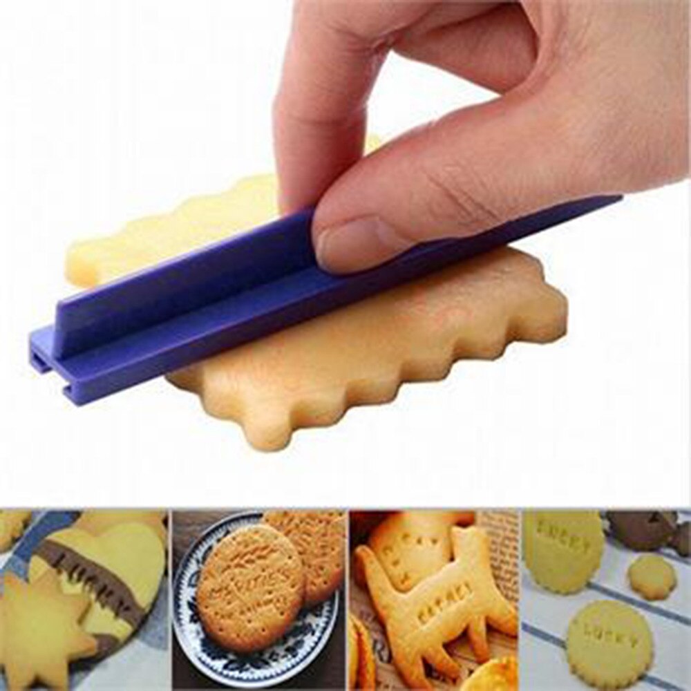 Diy Cake Alfabet Mallen Brief Impress Biscuit Cookie Mould Cutter Drukt Stempel Embosser Fondant Mold TSLM1