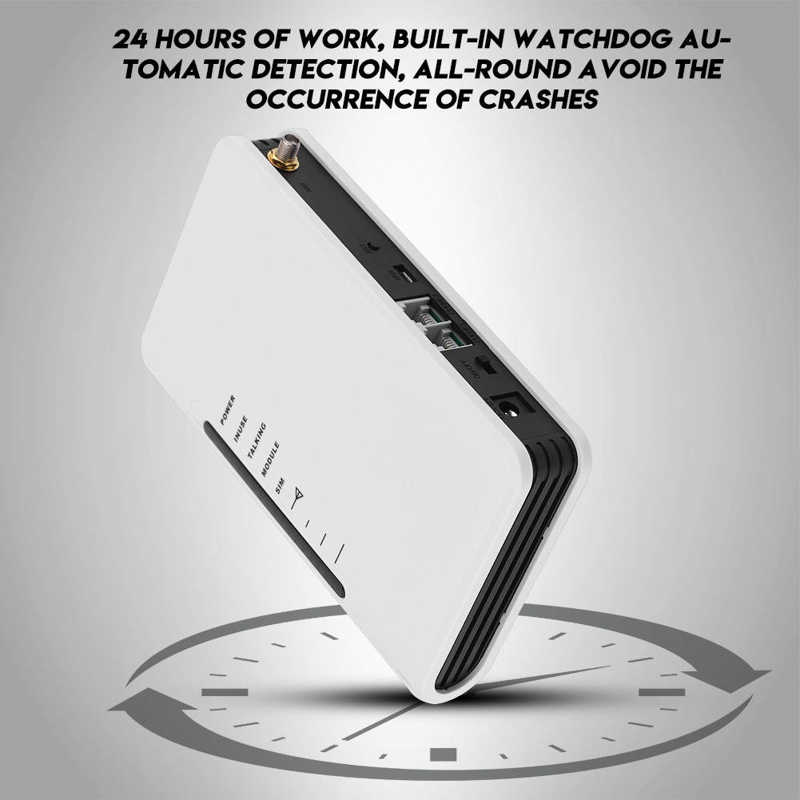 Wireless To Wired Telephone Box GSM 24-Hour Work Can Connect The Phone Box Alarm Recorder Wireless To Cable Box With 9 LED