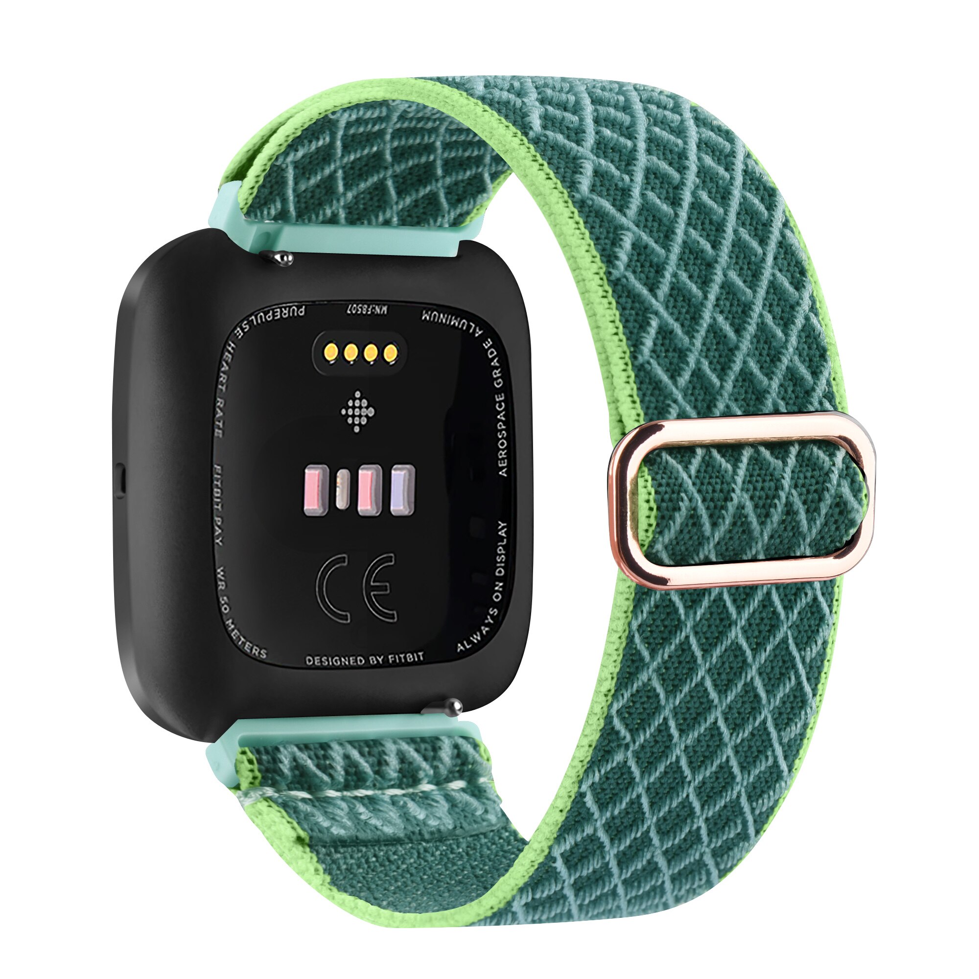 Nylon Band Für Fitbit Versa 2 Band Band Smart Uhr Replacment Armband Einstellbar Atmungs Armband Für Fitbit Versa 2: Light Green
