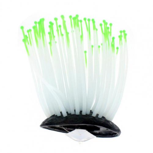 Fish Tank Landscaping Luminous Sea Artificial Plant Aquarium Decor Unique Simulation Plant Soft Decoration Small Ornaments: green