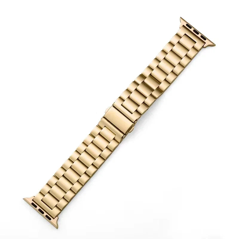 Rustfri stålrem til apple watch-rem 44mm 45mm 38-42-40-41mm metalledarmbånd iwatch-serie 10 8 7 6 5 4 3 se ultra 49m