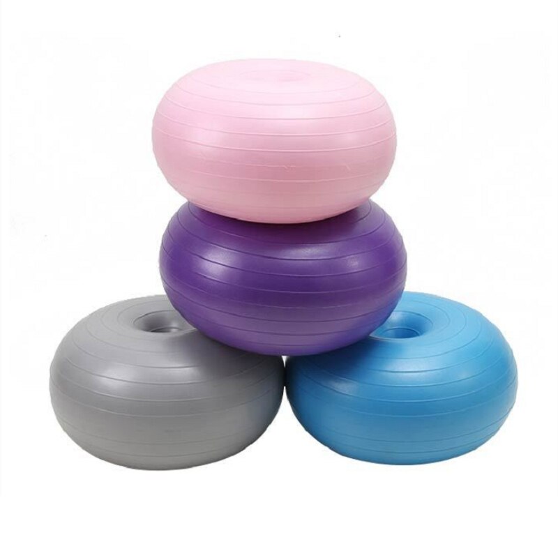 Donut Yoga EQUIPO DE espesados Anti-Explosión de Yoga Fitness Apple bola