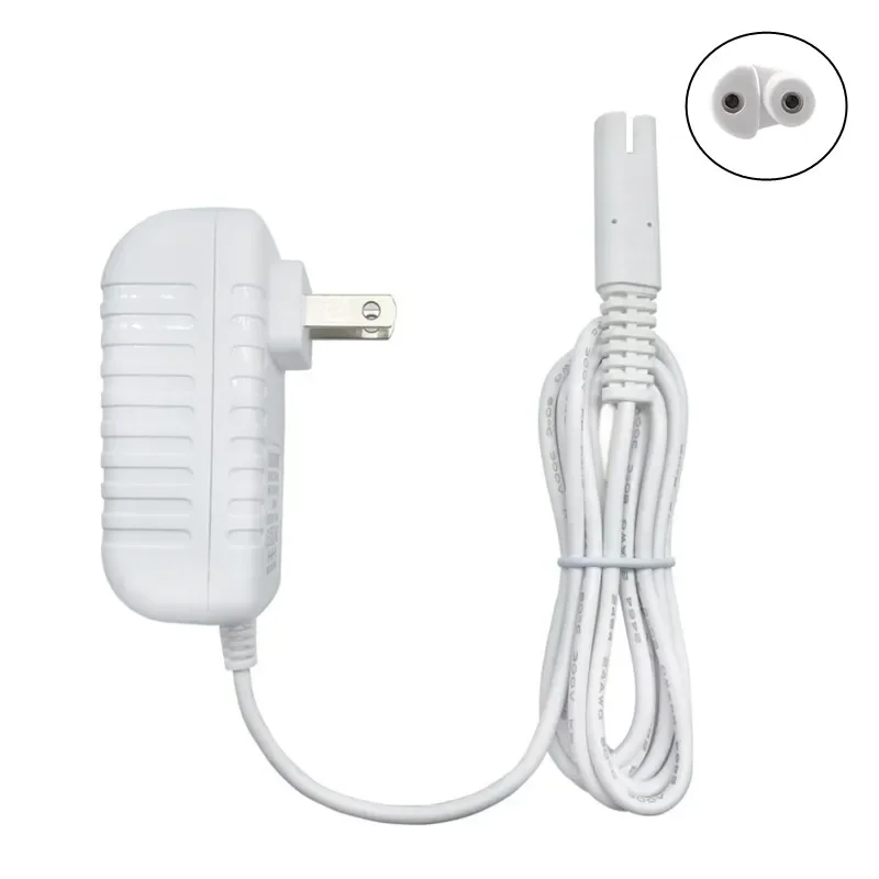 EU/US Plug Oplader Voor Waterpik WP360W 360C 440C 440 W 450EC 450 W 450C 460 W 460C 465 W 550 W 550C Netsnoer Twee Prong Adapter