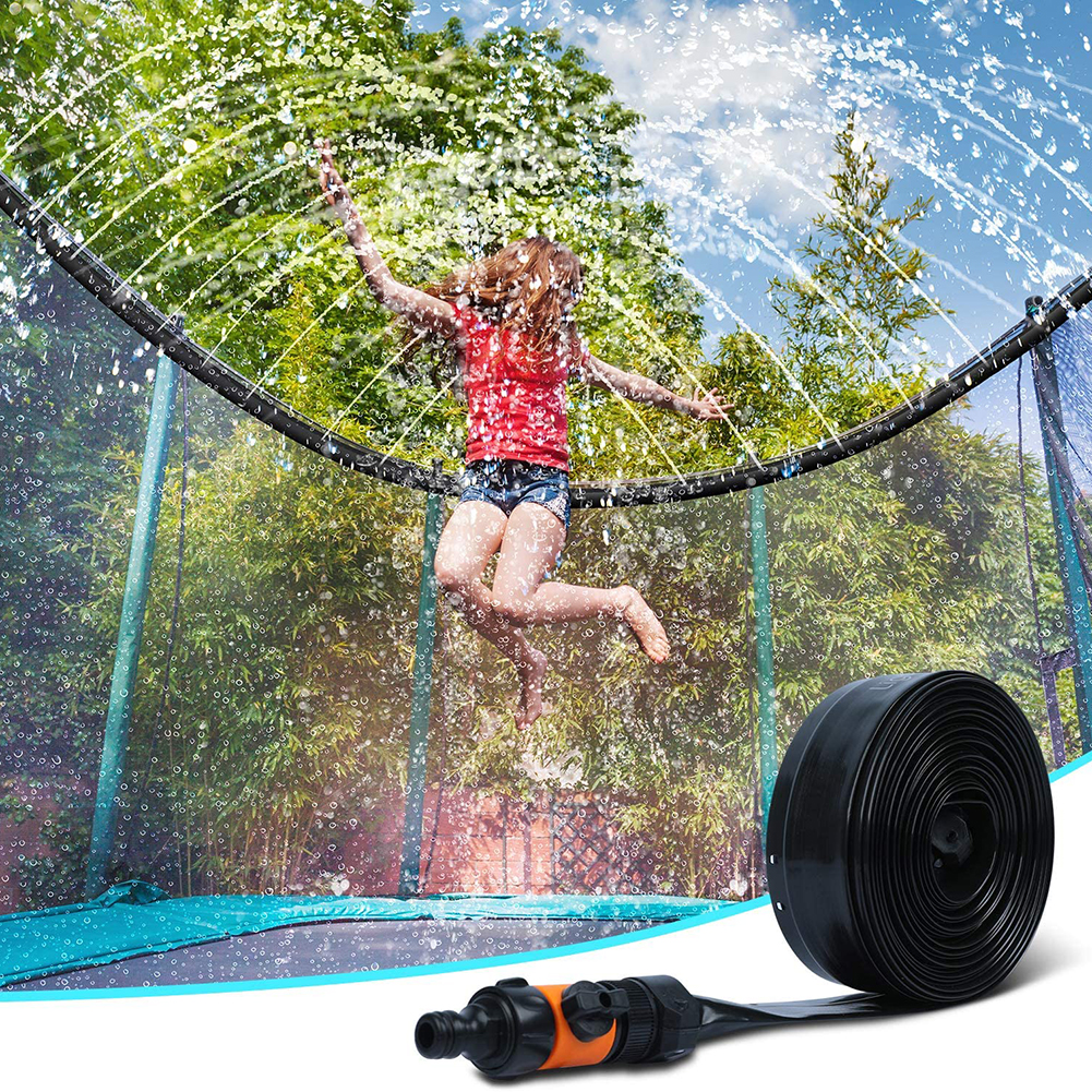 Zomer Water Sprinkler Trampoline Sprinkler Outdoor Tuin Waterkoeling Pijp Verneveling Sproeier Achtertuin Waterpark Accessoires