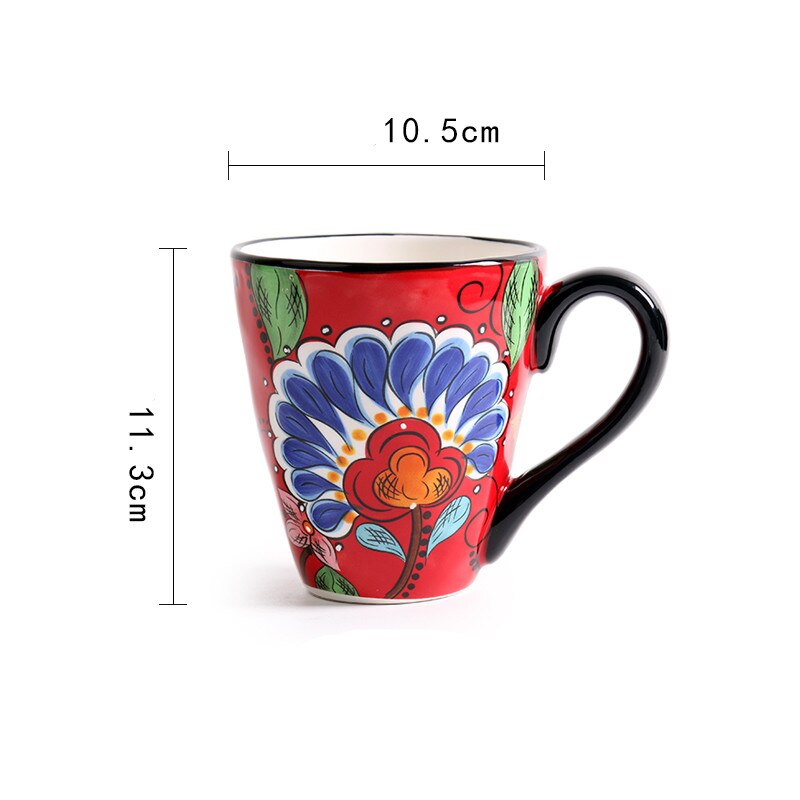 Retro Ceramic Dinner Plate Service Plate Cake Dish Milk Jug Western Steak Disc Salad Bowl Kitchen Board Wedding Kitchen Supplies: D