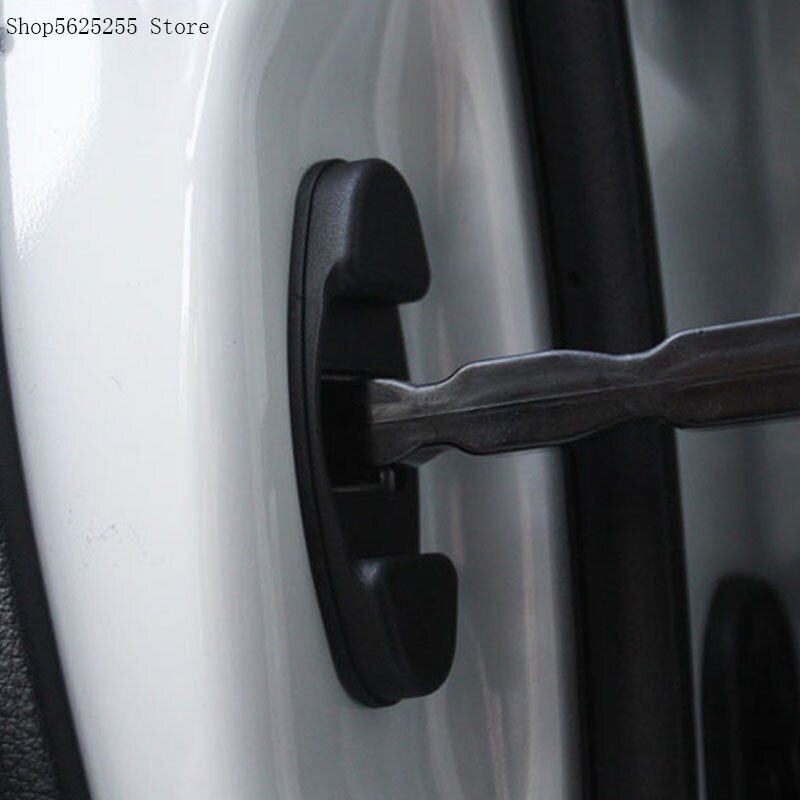 ABS Car Door Stopper Cover Sticker for Peugeot 308 408 208 3008 for Citroen C4 Parts Car Door Lock Doors Screw Covers