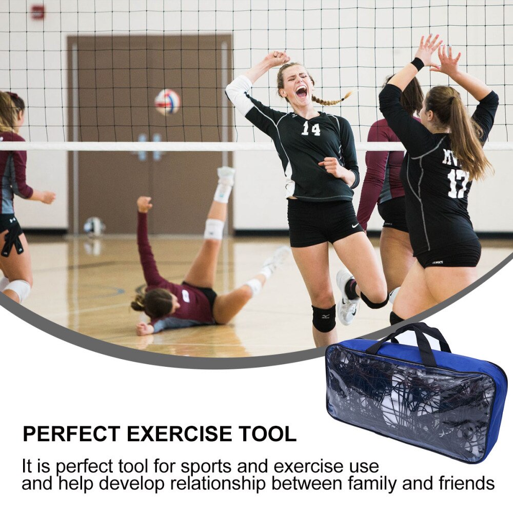 1 Set Portable Beach Volleyball Net Volleyball Net Set for Outdoor Sports