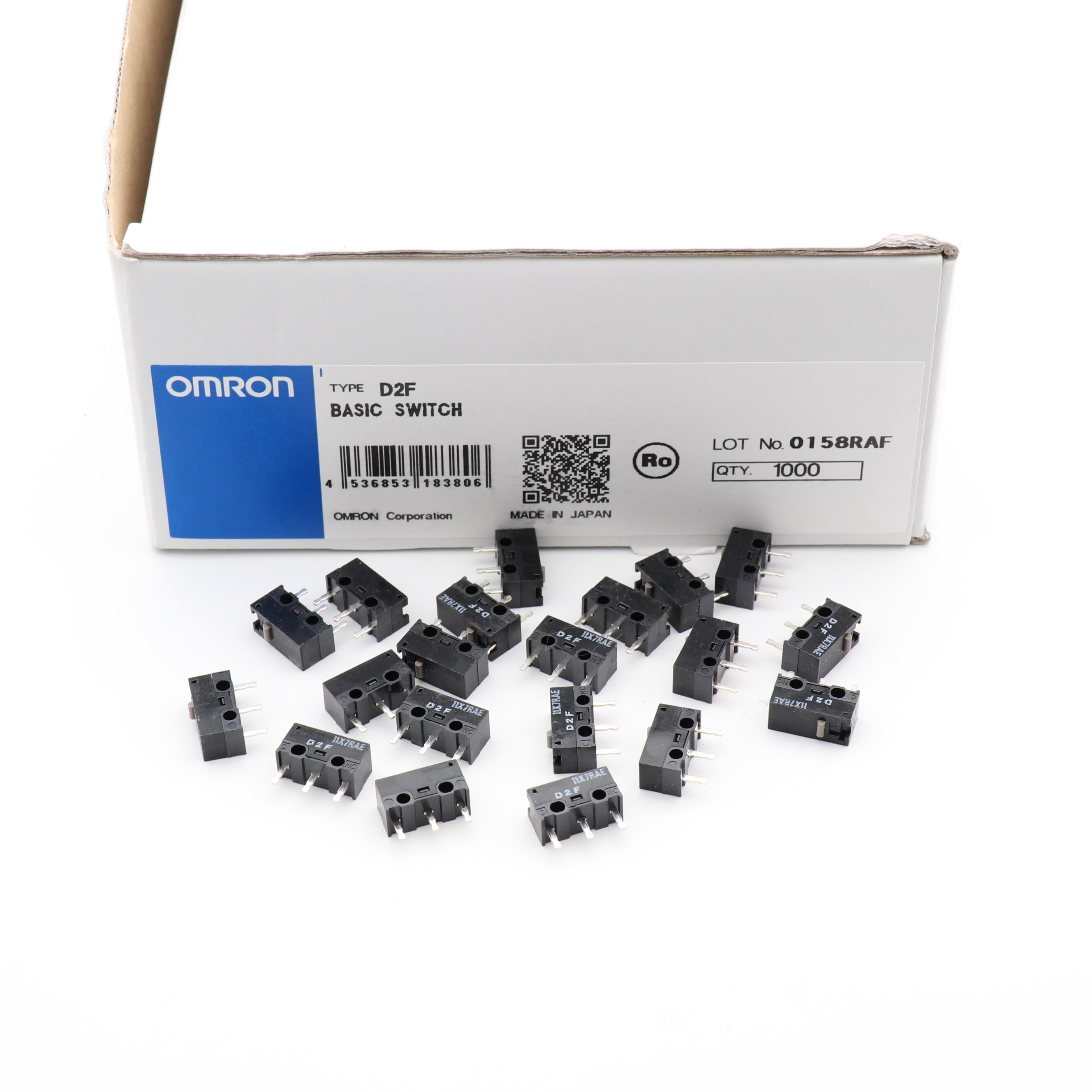 1Pcs Original OMRON Mouse Micro Switch D2F-01F D2F-FL-D3 D2F-L3 D2F-L2