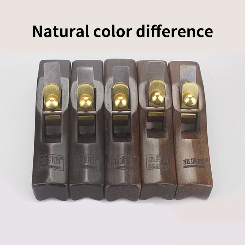 Ebony Small Edge Rounding Plane For Woodworking Chamfering Trimming Plane Mini Ebony HandPlaner Tool DIY Portable Woodcraft Tool