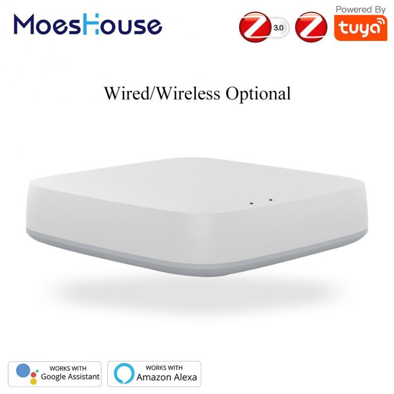 Smart Home Gateway Zigbee Gateway Host Smart Gateway Wifi Multi- Linkage Zigbee Gateway Host Tuya App Intelligente