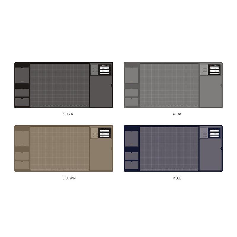 Multifunctionele Oversized Pu Muismat Student Schrijven Pad Business Desk Mat Laptop Kussen Bureau Organizer Met Kalender