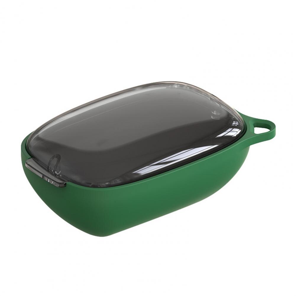 Ergonomic Vegetable Peeler with Storage Holder Plastic Vegetable Chopper Labor-saving Vegetables Grater Slicer Kitchen Tools: Green