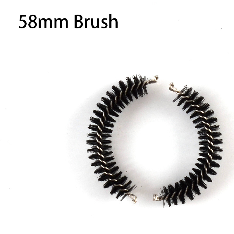 51mm 58mm Coffee Machine Brush Cleaner Coffee Maker Espresso Group Head Cleaning Round Brushes Cleaning Tools