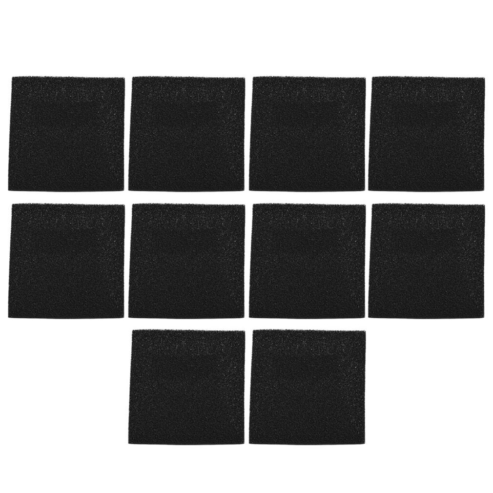 10pcs Welding Exhaust Smoking Cotton Activated Carbon Filter Sponge Filter Cotton Filtering Tools Filter