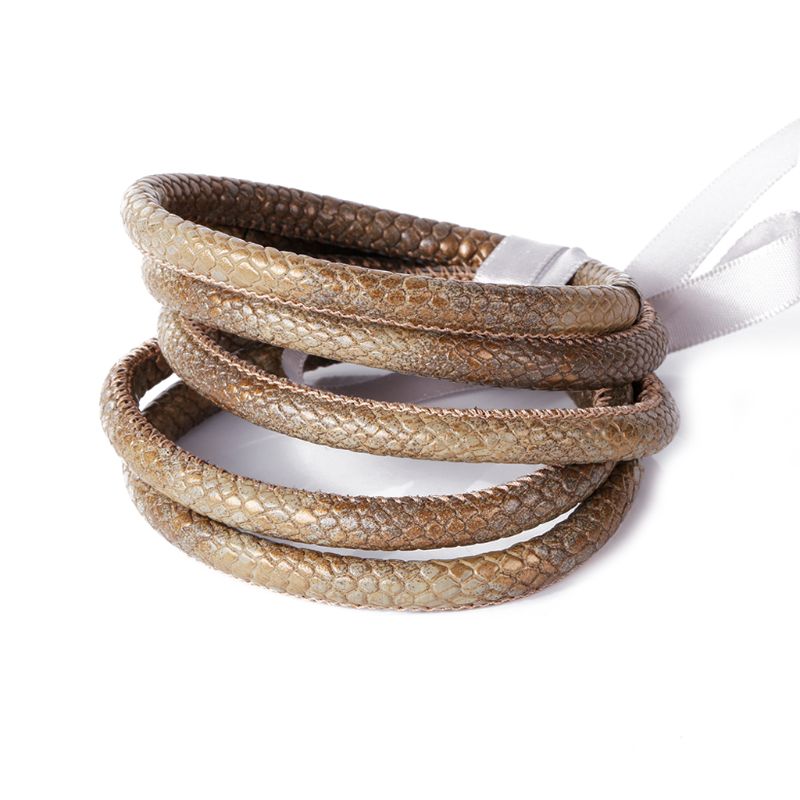 Juego de 5 uds de brazalete de gelatina con purpurina y purpurina, brazalete de cuero PU con pajarita, brazaletes de aro con forro en polvo, joyería de ligera