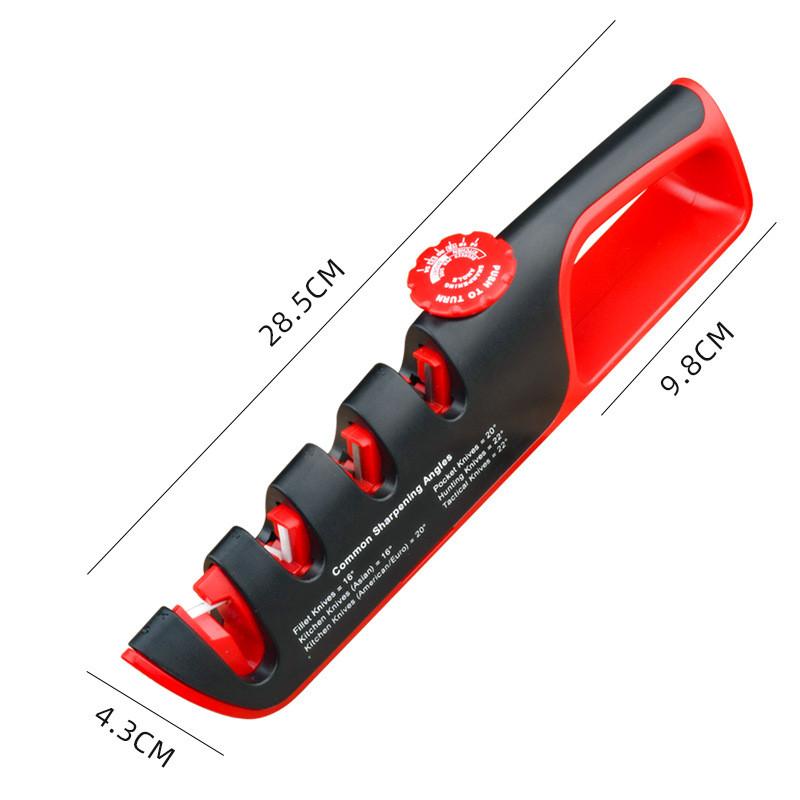 4-in-1 Knife Sharpener Kitchen Grinding Machine Scissors Knives Grinder Whetstone Tool Adjustable Angle