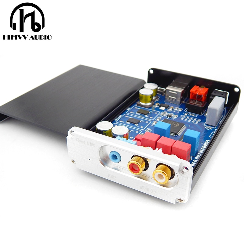 Hifi audio décodeur USB CM6631 es9023 USB vers coaxial fibre optique rca amplificateur décodeur carte son interface numérique