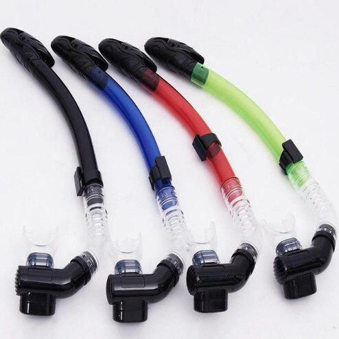 Diving Snorkel Swimming Diving Breathing Tube Hose Dry Underwater Snorkeling Diving Equipment -40: Blue