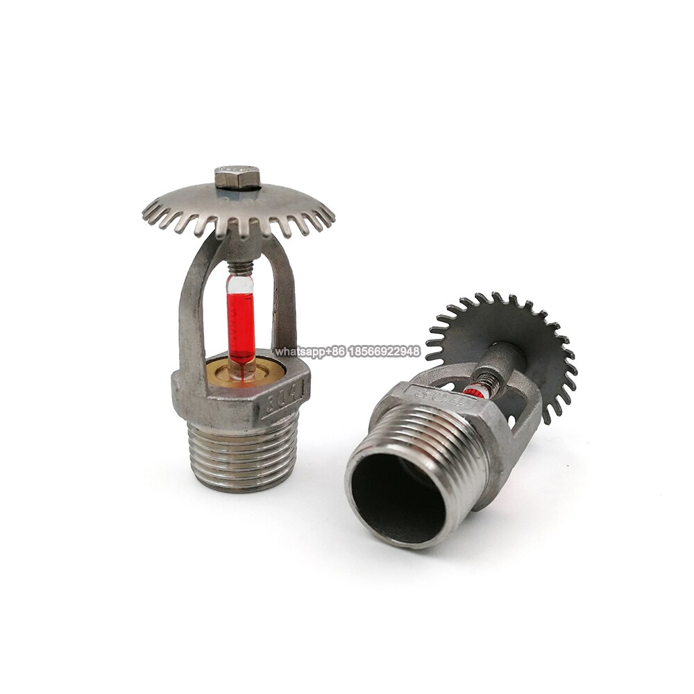 Sprinkler Fire Fighting Brass Fire Sprinkler 68 Degree Fire Sprinkler Head for Automatic Fire Sprinkler System Fire Protection