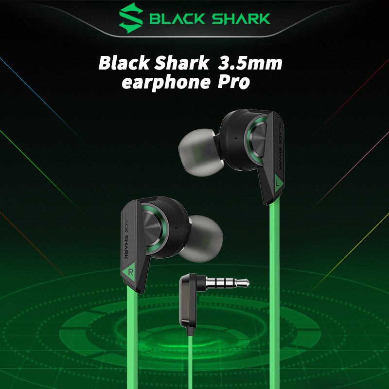 Auricolari originali Black Shark 3.5mm Pro per Smartphone Huawei Xiaomi Samsung