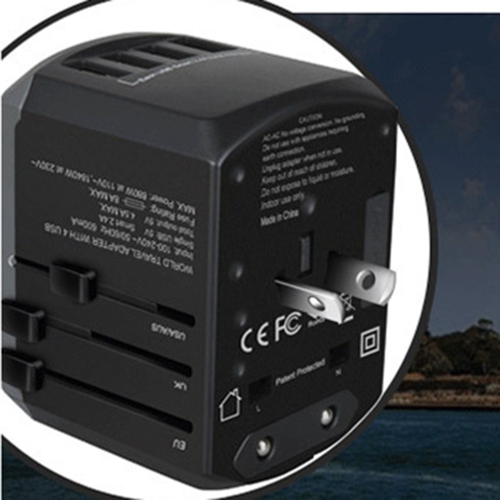 Travel Conversion Plug Global Universal Charging Power Adapter Converter Abroad Multifunctional Conversion Power Socket