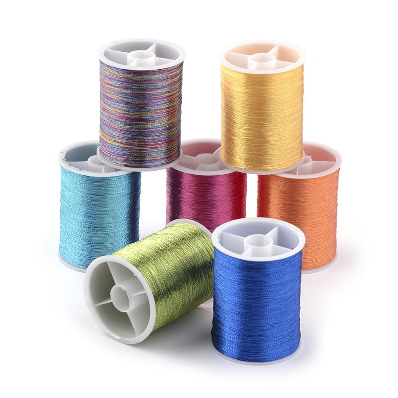 20pc Gold Wire DIY Color Metal Wire Beads Accessories Manual Sewing Machine Line R7RC