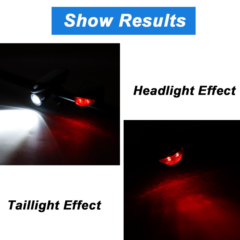 Solar Power Bike Light USB 240 Lumen 3 Mode Fiets Front Light Lamp Fiets Koplamp Fietsen LED Zaklamp Achter Achterlicht set