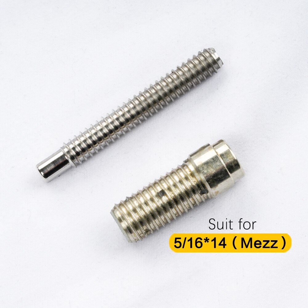 Pool Cue Joint Mezz Wavy /Uni Loc 3/8*10 3/8*11 Joint Billiard Cue Stick Joint Stainless Steel Billiard Accessories: for mezz