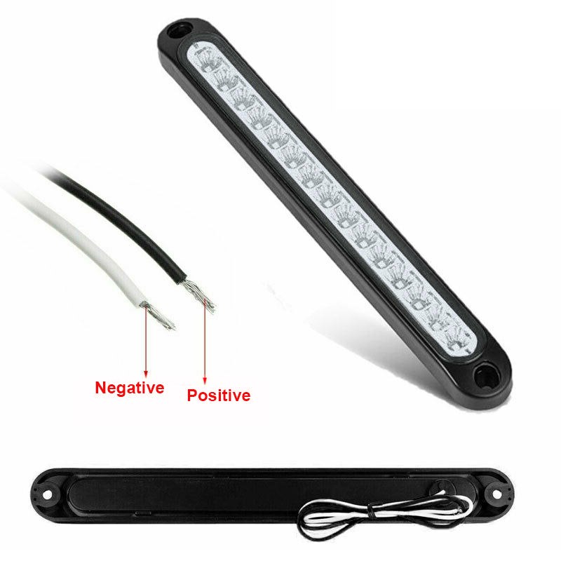 6pcs 15LED Rear Light Trailer Stop Signal Trailer LED Lights Truck LED 24v Truck Lights LED Tail Light 10-30V Tail Brake Light