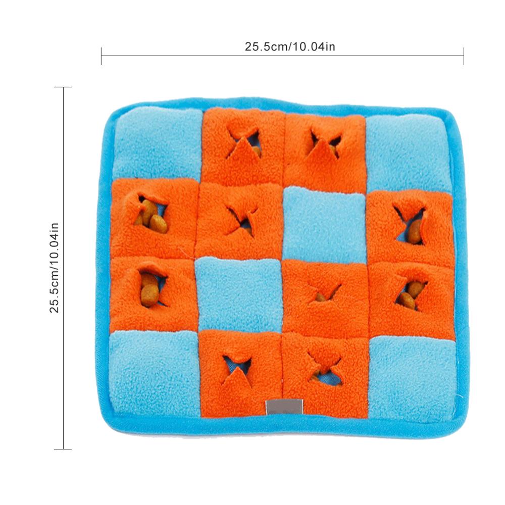 Pet Smell Mat Dog Puzzle Training Food Hiding Blanket main image 0