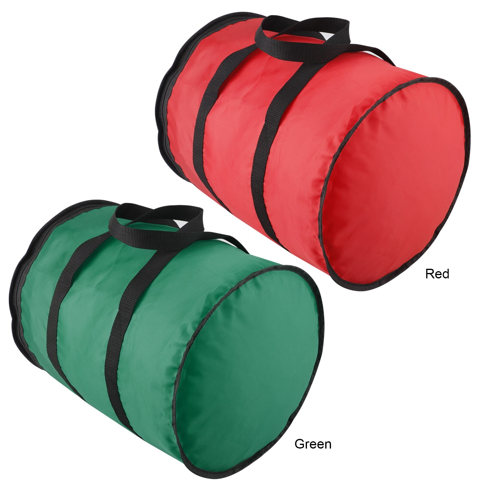 Nylon oppbevaringspose arrangør oppbevaring oppbevarings zip-pose 31 x 31 x 38cm nylon materiale lett å oppbevare julelys oppbevaringspose